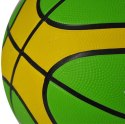 Piłka do koszykówki Axer zielono-żółta A21521