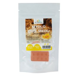 Mydło mydło z cbd i miodem, 17g, naturalny, z przeciwutleniaczami, Dr. Natural