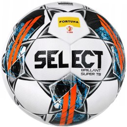 Piłka nożna Select Brillant Super TB 5 Fortuna 1 Liga FIFA 2022 biało-czarna 17616