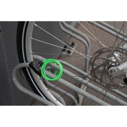 ZAPIĘCIE ROWEROWE DUNLOP SPIRALNE NA KLUCZ 0,6x90CM - ZIELONY