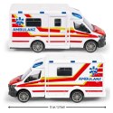 MAJORETTE Grand Mercedes Ambulans Karetka Pogotowia 12,5cm