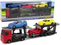 Auto Ciężarówka Transporter 3 Autka 541756 LEAN Toys