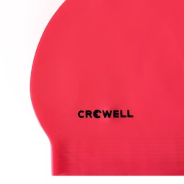 Czepek pływacki latex Crowell Atol różowy kol.5