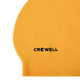 Czepek pływacki latex Crowell Atol żółty kol.2
