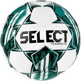 Piłka nożna Select Numero 10 FIFA Pro v23 biało-zielona 18033