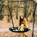AXI Duża Wytrzymała Huśtawka Ogrodowa Bocianie Gniazdo dla Dzieci AXI