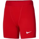 Spodenki damskie Nike DF Strike NP Short czerwone DH8327 657