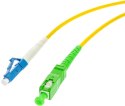 PATCHCORD ŚWIATŁOWODOWY SM 0,5M SIMPLEX 9/125, SC/APC-LC/UPC 3.0MM OPTON