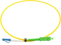 PATCHCORD ŚWIATŁOWODOWY SM 0,5M SIMPLEX 9/125, SC/APC-LC/UPC 3.0MM OPTON