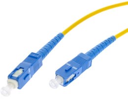 PATCHCORD ŚWIATŁOWODOWY SM 2M SIMPLEX 9/125, SC/UPC-SC/UPC 3MM OPTIX