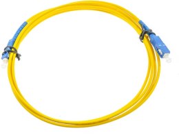 PATCHCORD ŚWIATŁOWODOWY SM 2M SIMPLEX 9/125, SC/UPC-SC/UPC 3MM OPTIX