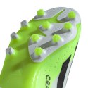 Buty piłkarskie dla dzieci adidas X Crazyfast.3 MG biało-zielone IE1567