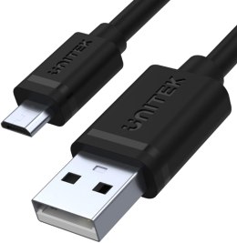 Kabel USB Unitek Y-C454GBK Mobile USB-microUSB 2.0 0,5m UNITEK