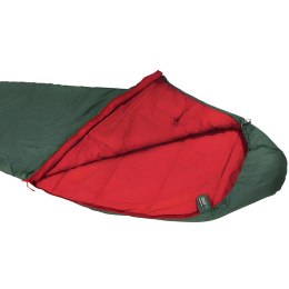 Śpiwór High Peak Ultra Pak 500 Eco 205x75x50 cm zielono-czerwony 23254