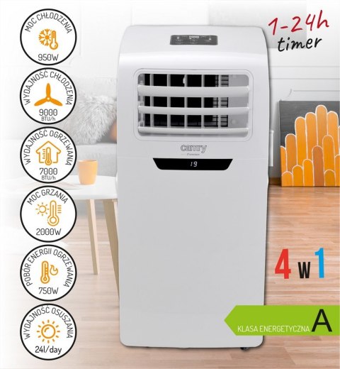 KLIMATYZATOR PRZENOŚNY CR 7853 Z WI FI CAMRY KLIMATYZATOR PRZENOŚNY CR 7853 Z WI FI CAMRY