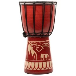 Dziecięcy bęben Djembe, słoń, ręcznie robiony, 30 cm. Divero