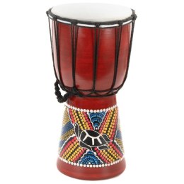 Dziecięcy bęben Djembe, żółw, ręcznie robiony, 30 cm. Divero