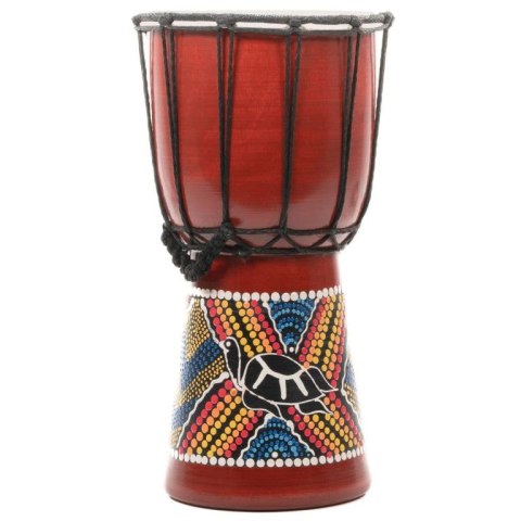 Dziecięcy bęben Djembe, żółw, ręcznie robiony, 30 cm. Divero Dziecięcy bęben Djembe, żółw, ręcznie robiony, 30 cm. Divero