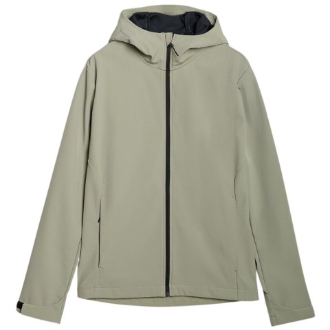 Kurtka męska softshell 4F M324 oliwkowa 4FWSS25TSOFM324 44S Kurtka męska softshell 4F M324 oliwkowa 4FWSS25TSOFM324 44S