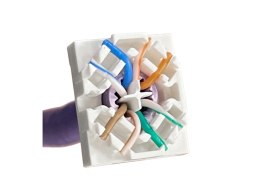 Moduł keystone RJ45 beznarzędziowy STP kat.6A PoE+ ALANTEC Plus - badanie jakości INTERTEK (USA) - PODWYŻSZONE PARAMETRY TRANSMI ALANTEC