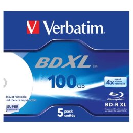 Verbatim BD-R XL, Hard Coat, jewel box, 43789, 4x, 1 szt., do archiwizacji danych Verbatim