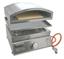 Grill gazowy, blat, piec do pizzy + płyta grillowa 50 x 19cm Cattara