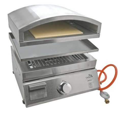 Grill gazowy, blat, piec do pizzy + płyta grillowa 50 x 19cm Cattara Grill gazowy, blat, piec do pizzy + płyta grillowa 50 x 19cm Cattara