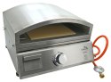 Grill gazowy, blat, piec do pizzy + płyta grillowa 50 x 19cm Cattara