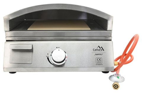 Grill gazowy, blat, piec do pizzy + płyta grillowa 50 x 19cm Cattara Grill gazowy, blat, piec do pizzy + płyta grillowa 50 x 19cm Cattara