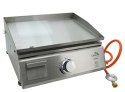 Grill gazowy, blat, piec do pizzy + płyta grillowa 50 x 19cm Cattara