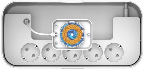 LISTWA ANTYPRZEPIĘCIOWA Z ZABEZPIECZENIEM Energizer 5x SCHUKO 2x USB-A 1x USB-C 2500W 10A KABEL 2M MAGNETIC ENERGIZER LISTWA ANTYPRZEPIĘCIOWA Z ZABEZPIECZENIEM Energizer 5x SCHUKO 2x USB-A 1x USB-C 2500W 10A KABEL 2M MAGNETIC ENERGIZER