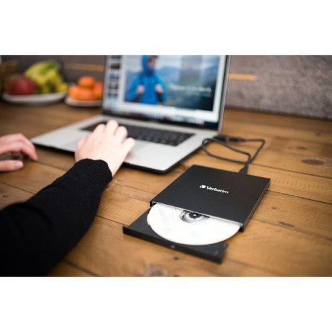 Verbatim Zewnętrzna nagrywarka Blu-Ray, 43888, USB 3.1 Gen1 (3.0), USB C Verbatim Verbatim Zewnętrzna nagrywarka Blu-Ray, 43888, USB 3.1 Gen1 (3.0), USB C Verbatim