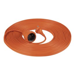 PRZEDŁUŻACZ OGRODOWY 10M OMY 2X1MM2 IP20 POMARAŃCZOWY ORNO