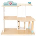 VIGA Drewniany Szpital Z Karetką Winda Zestaw 15 el Viga Toys