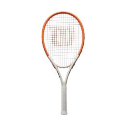 Rakieta do tenisa ziemnego Wilson Roland Garros Elite RKT 2 4 1/4 biało-pomarańczowa WR168410U2 Wilson
