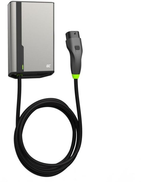 ŁADOWARKA EV Wallbox Green Cell HabuDen EVGC021B2275 22kW TYPE 2 7,5M GC App NFC BT Wi-Fi GREEN CELL ŁADOWARKA EV Wallbox Green Cell HabuDen EVGC021B2275 22kW TYPE 2 7,5M GC App NFC BT Wi-Fi GREEN CELL