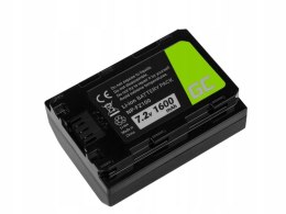 Bateria Green Cell NP-FZ100 do aparatów Sony Alpha A1 A7 III A7R III A9 A9R A9S ILCE-7M3 ILME-FX3 , Full Decoded, 7.2V 1600m