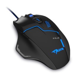 E-Blue Mysz Mazer V2 2500DPI optyczna 6kl. 1 scroll przewodowa USB czarna do gry