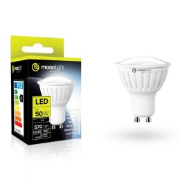 LED żarówka Moonlight GU10, 220-240V, 3W, 240lm, 3000k, ciepła, 25000h, 2835, 50mm/54mm