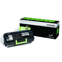 Lexmark oryginalny toner 52D2000, black, 6000s, 522, return, Lexmark MS812de, MS812dn, MS810de, MS811dn