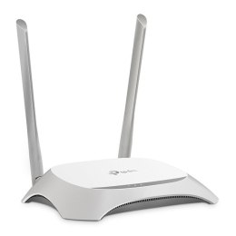 TP-LINK router TL-WR840N 2.4GHz, extender/ wzmacniacz, access point, 300Mbps, zewnętrzna anténa, 802.11n, VLAN, WDS, sieć gościn