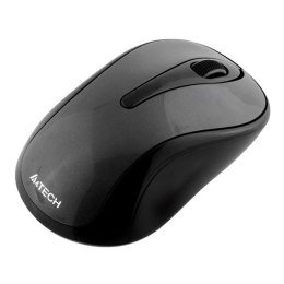 A4tech Mysz G3-280N, 1000DPI, 2.4 GHz, optyczna, 3kl., 1 scroll, bezprzewodowa, czarna, 1 szt AA, klasyczna, V-Track