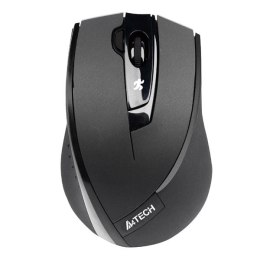 A4tech Mysz G9-730FX-1, 2000DPI, 2.4 GHz, optyczna, 4kl., 1 scroll, bezprzewodowa, czarna, 1 szt AA, klasyczna, V-Track