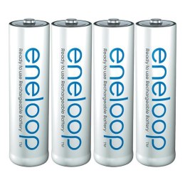 Baterie fabrycznie ładowane, AA, 1.2V, 1900 mAh, Panasonic-Eneloop, blistr, 4-pack