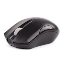 A4tech Mysz G3-200NS, 1000DPI, 2.4 GHz, optyczna, 3kl., 1 scroll, bezprzewodowa, czarna, 1 szt AA, klasyczna, V-Track