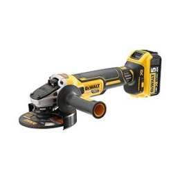 SZLIFIERKA KĄTOWA AKUMULATOROWA 125 MM XR 2*5,0AH DEWALT
