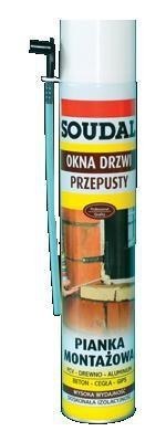 PIANKA MONTAŻOWA WĘŻYKOWA SOUDAL GENIUS GUN 770ML SOUDAL