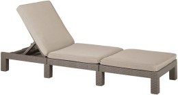 Leżak ogrodowy DAYTONA - cappuccino Allibert