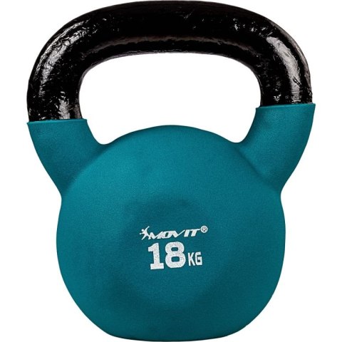 Kettlebell hantle neoprenowe - 18 kg MOVIT Kettlebell hantle neoprenowe - 18 kg MOVIT
