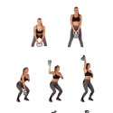Kettlebell hantle neoprenowe - 18 kg MOVIT